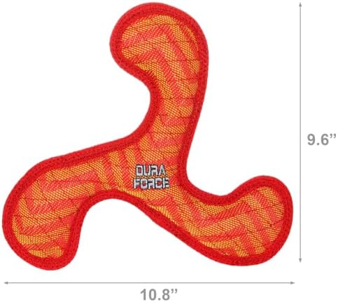 TUFFY® - DuraForce® 2 Pack Rabbit and Boomerang Plush Dog Toys