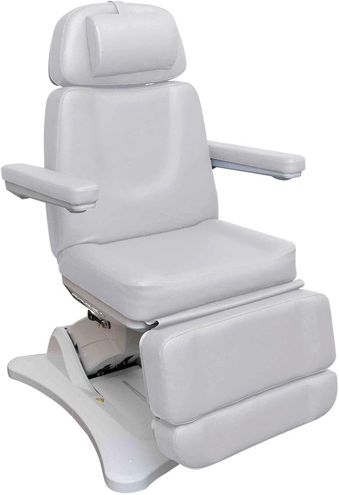 2246BN Medi Spa Exam Chair and Treatment Bed - White | 240° Rotation | 4 Motors | ADA Compliant | 2 Year Warranty | Lock, Reset, and Memory Functions | Ideal for Dermatology and Spa Services