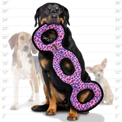 TUFFY® 2 Pack Ultimate 3WayTug Ultra Durable Plush Dog Toys