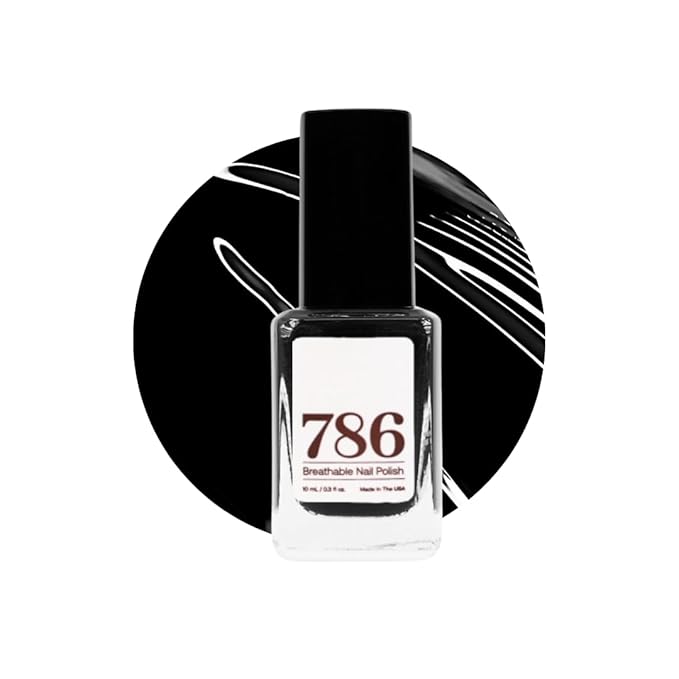 786 Cosmetics Breathable Halal Nail Polish - Vegan, Cruelty-Free, 11-Free, Fast-Drying (Petra)