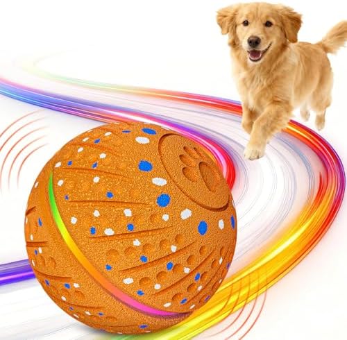 Smart Interactive Dog Toys Ball for Aggressive Chewers Small Medium Dogs