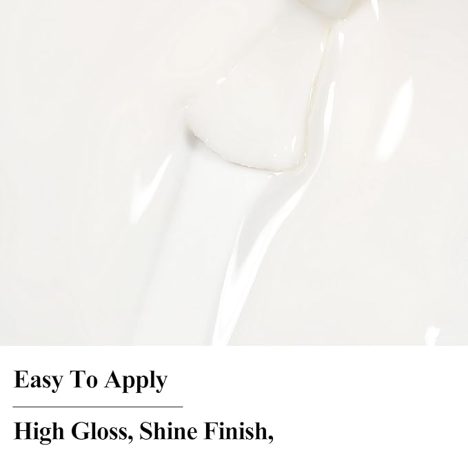Nail Polish Milky White, Air Quick Dry Nail Lacquer Sheer Color, Regular Fast Drying Fingernail Polish Bulk Non Gel Long-Lasting DIY Salon Gift For Women