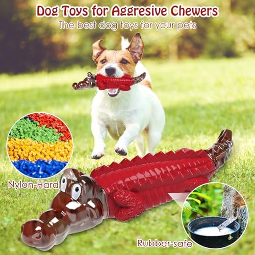 Jeefome Dog Toys for Aggressive Chewers
