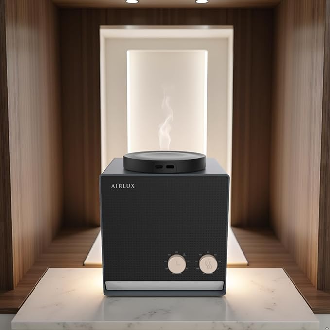 Venus 500 Smart Scent Air Machine for Home, Hotel Scent Diffuser with Cold Air Elixair 3X Tech 200ML, Covers Up to 1800 Sq. Ft, Waterless Oil Diffuser for Home, Hotel, Office, Spa