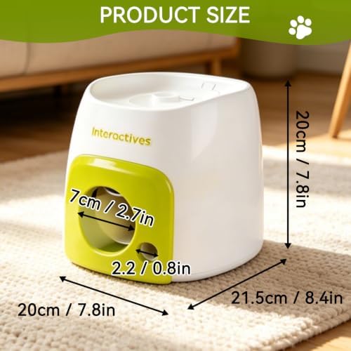 Automatic Dog Ball Launcher, Interactive Dog Toys for Medium to Large Dogs, Pet Ball Thrower Machine for Outdoor Play