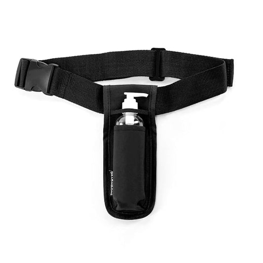 Massage Bottle (8oz) Bag Holster Kit, Adjustable Single Holster for Massage Oil & Massage Lotion (Bottle Included) (Single Bottles (8oz))