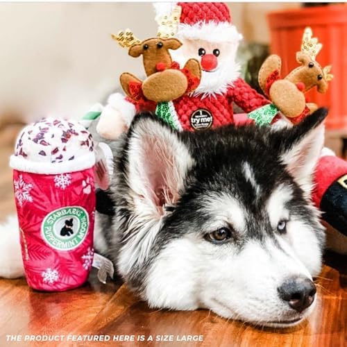 Haute Diggity Dog Starbarks Puppermint Mocha Plush Dog Toy Drink Parody Toy