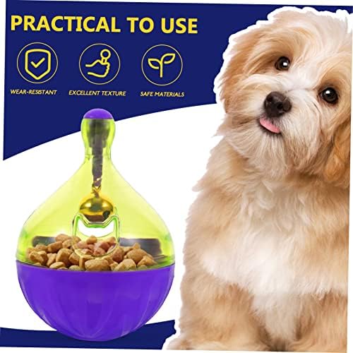 VANZACK Interactive Treat Dispenser Toy Pet Food Feeder Tumbler for Indoor Play and Mental for Treats and Rewards