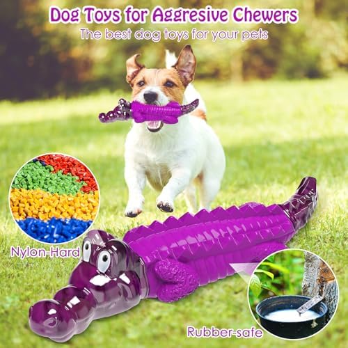 Jeefome Dog Chew Toys for Aggressive Chewers