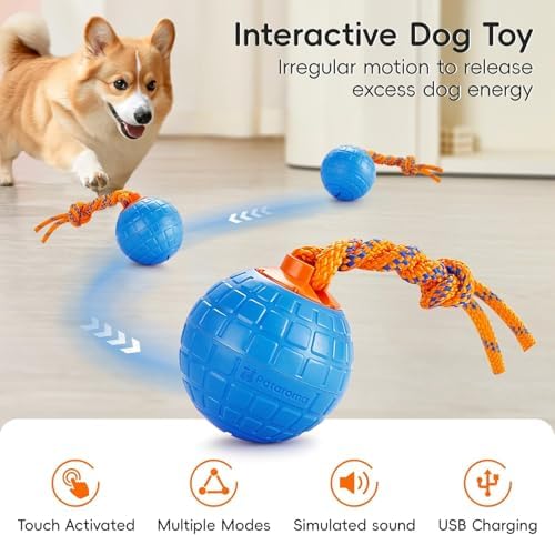 Potaroma Interactive Dog Toy Touch Activated