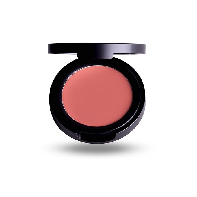 POISE Makeup HD Crème Lip and Cheek Compact | Long Lasting Cheek Blusher and Lip Stain Lipstick in One Hydrating for Skin Infused w/Shea Butter, BOCA