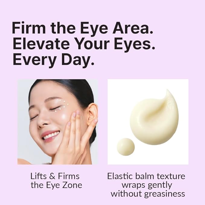 The Firm Eye Cream, Anti-Wrinkle & Firming with Bakuchiol, Copper Peptides & Korean Thistle, Reduces Eye Puffiness & Fine Lines, Vegan Korean Skincare (20ml / 0.67 fl. oz)