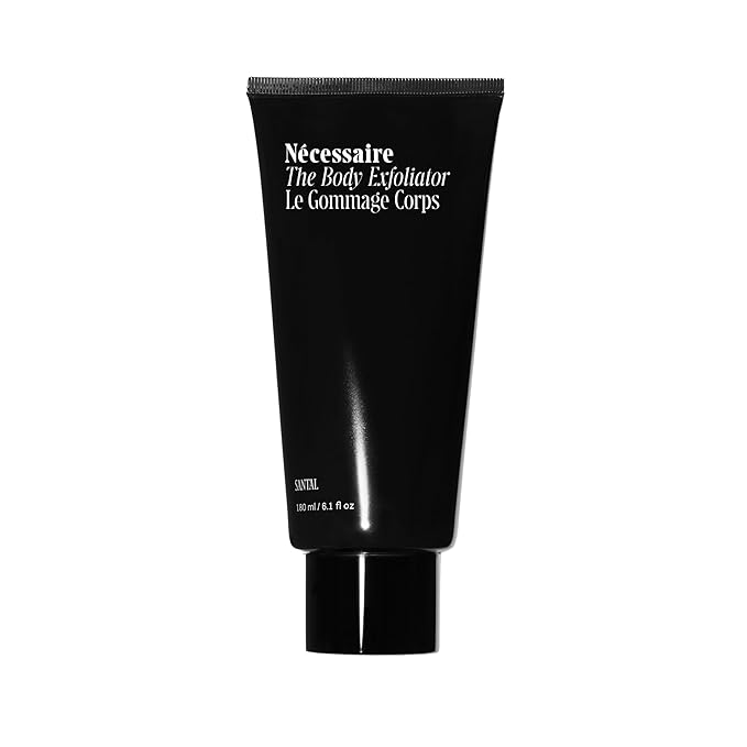 Nécessaire The Body Exfoliator. Santal. AHA/BHA/PHA. Resurface Skin. Smooth KP and Rough Patches. Hypoallergenic. Dermatologist-Tested. 180 ml / 6.1 fl oz