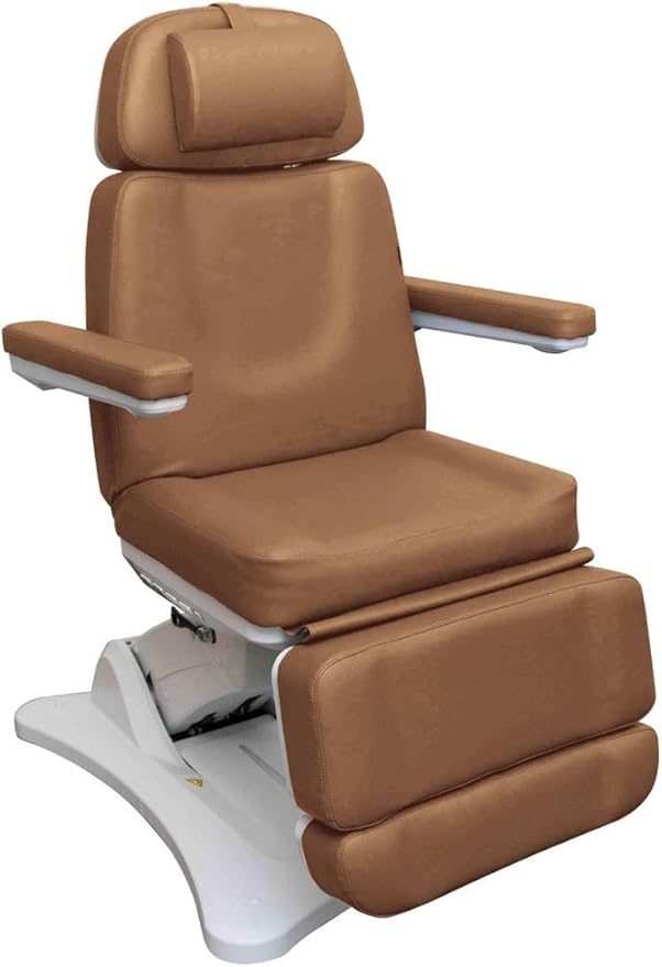 2246BN Medi Spa Exam Chair and Treatment Bed - Gray | 240° Rotation | 4 Motors | ADA Compliant | 2 Year Warranty | Lock, Reset, and Memory Functions | Ideal for Dermatology and Spa Services