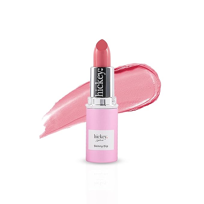 Hickey Lipstick For Women Fashion Week Lipstick Collection Refillable Perfect Red lipstick, Hot Pink, Nude, Light Pink & Coral Organic, Vegan, Gluten-Free Lipstick Long Lasting (Pack of 5)
