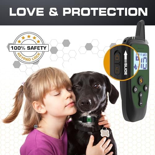 INVIROX Dog Training Collar with Remote, Shock Collar for Dogs 3300ft Range
