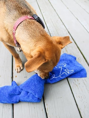 Treat Towel for Dogs – Snuffle Towel for Mental Stimulation & Enrichment, Interactive Lick Mat Alternative, Washable Microfiber, Boredom Buster Nose Work Toy for All Breeds – Green
