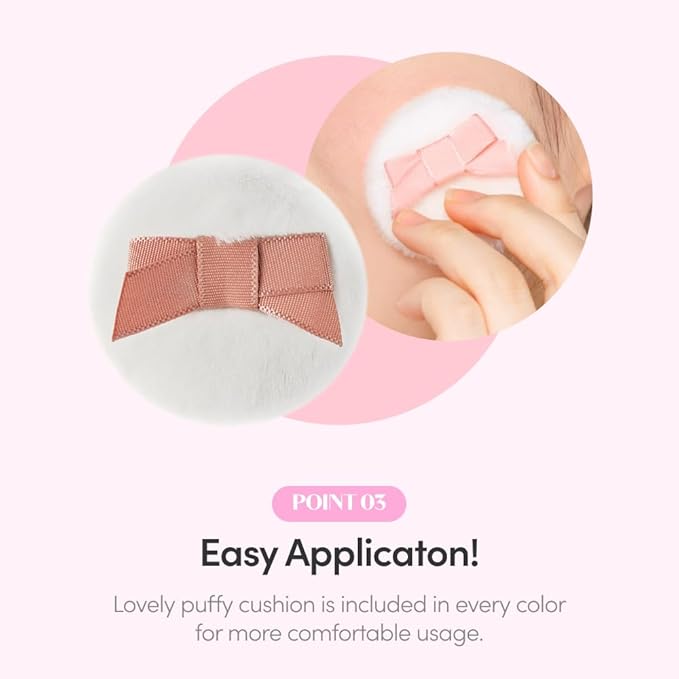 ETUDE Lovely Cookie face powder blush - Sweet Coral Candy 4g | Glowing & Natural Powder Blush with Long-Lasting Sebum Control | Easy Application | Korean Makeup, Kbeauty, Perfect for Gift
