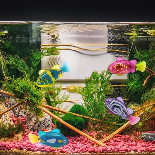 Robot Fish, Robotic Fish for Cats and Dogs, Pool Play (4 Pack)