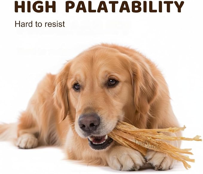 iPaw Turkey Tendon for Dogs Value Pack, SQF-Certified Production Process | Strips (3 Packs), Single Protein, Hypoallergenic, Grain free, Rawhide Alternative Dog Treats, US-Sourced Turkey