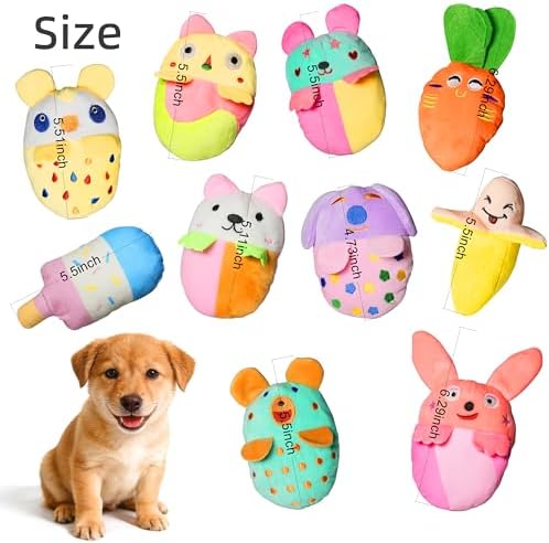 Dog Toys Bulk for Small Dog Toys ,28PCS Value Puppy Squeaky Toys Bundle