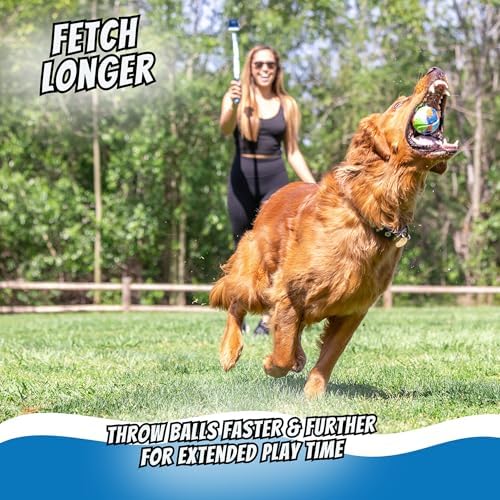 Chuckit! EcoFetch Dog Ball Launcher 18" with Medium 2.5" Ball, Dogs 20-60