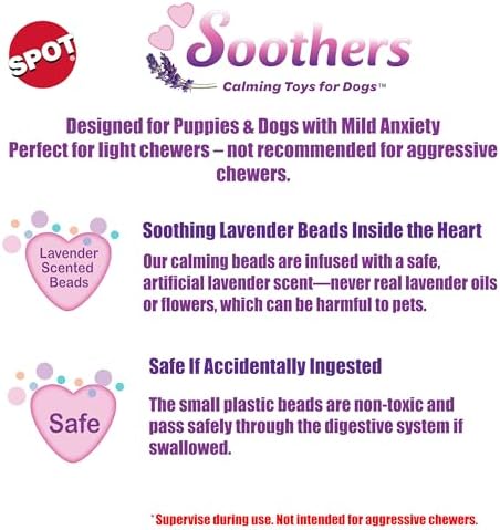 SPOT Soothers Lil Plush Blanket Dog Toy - 10in Soft Cuddle Blanket with Squeaker & Crinkle, Anxiety Relief & Sleep Aid for Small Dogs - 1 of 3 Animal Styles, Sent at Random