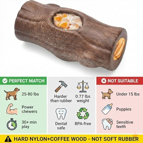 2 Pack Dog Toys for Aggressive Chewers Brown & Blue