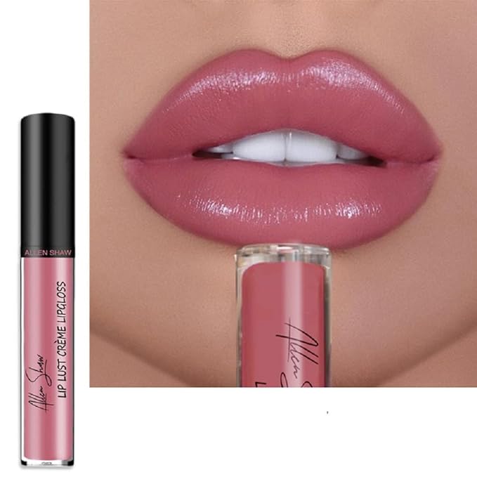Allen shaw12 colors Shiny Non-stick Cup Lasting Lip Gloss (5, 30g)