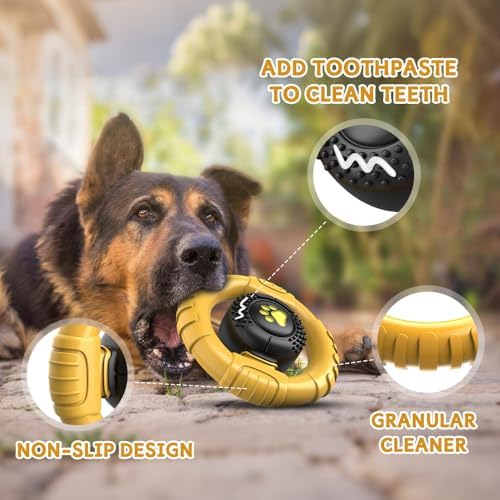 Dog Toys for Aggressive Chewers Large Medium Breed Indestructible Toy