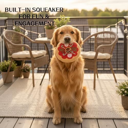 1 Pcs Puppy Toys, Interactive Dog Toys to Keep Them Busy, Dog Squeak Toys for Small, Medium Dogs, Puppy Teething Toys for Gentle Chew, Cute Chicken Leg Design