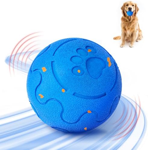 Interactive Dog Ball Toy, Smart Dog Toy for Medium and Large Dogs, Automatic Moving Rotating & Bouncing Ball, Durable E-TPU Material, IP54 Waterproof, Motion-Activated Dog Toy for Active Dogs