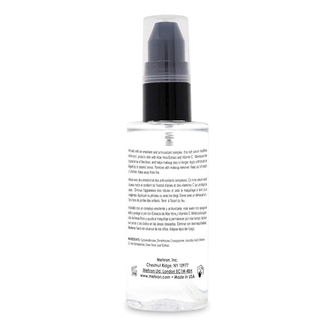 Mehron Makeup Velvet Finish Smoothing Primer | Professional Pre-Foundation Skin Primer | Face Makeup 1 fl oz (30 ml)