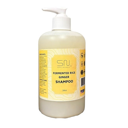 Seoul Naturals Fermented Rice Shampoo, 100% Natural, k beauty, 16 fl oz
