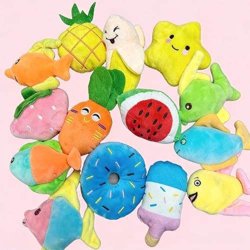 Dog Toys Bulk for Small Dog Toys ,28PCS Value Puppy Squeaky Toys Bundle