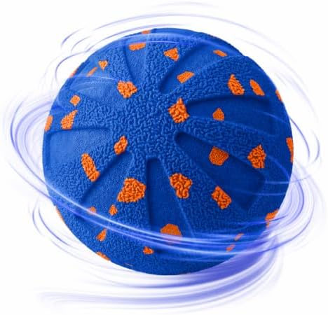 Interactive Dog Toys Balls, Dog Toys for Aggressive Chewers, Dog Chew Toys, Dog Enrichment Toys, Automatic Moving, Bouncing, Rotating, Rechargeable, Medium, Small Dogs Toys, Dog Toys to Keep Busy