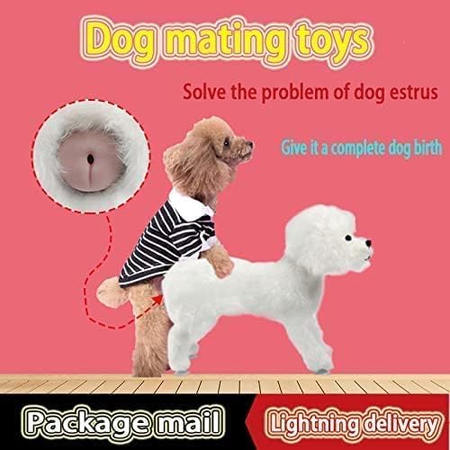 Letalong Male Dog Silicone Mating Toy, Dogs Interactive Sleeping Toys, Pet Dog Partner Toy for Male Estrus, Dog Humping Toy, Dog Sleeping Plush Toy, Pet Estrus Toy, Male Dog Simulation Female Dog