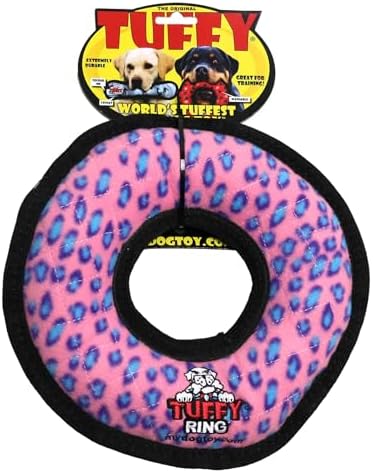 TUFFY® 2 Pack Ultimate Ring Ultra Durable Plush Dog Toys