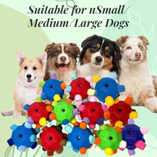 Interactive Snuffle Ball for Dog Toys Unbreakable Upgrade Ball Toy