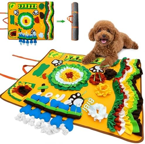 Snuffle Mat for Dogs, Enrichment Puzzle and Slow Feeder