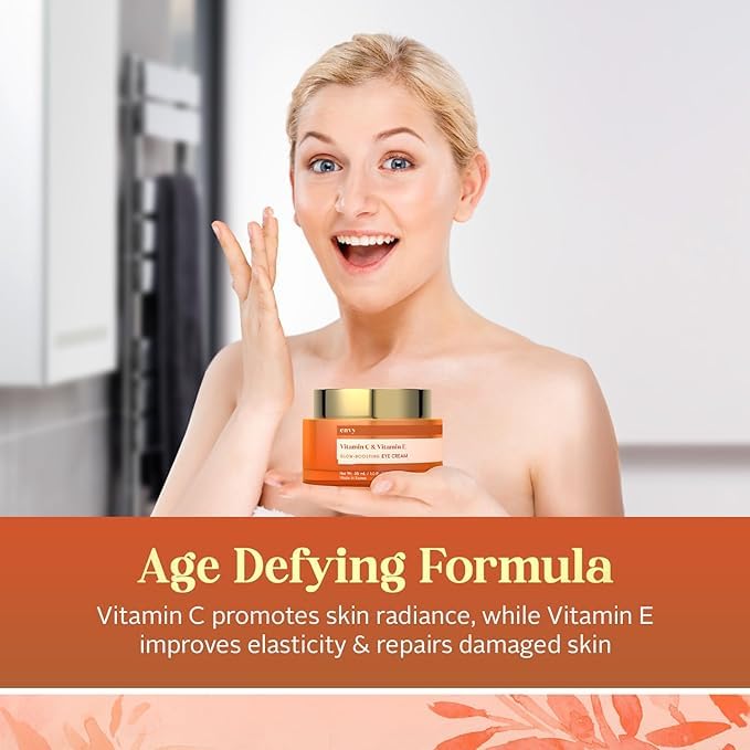Envy Eye Cream Duo Pack Vitamin C & Vitamin E 1.00 fl oz. Collagen & Peptides 1.00 fl oz.