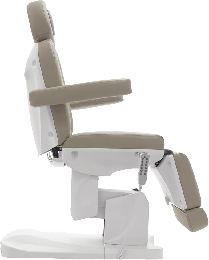 SKINACT Bellage Electric Treatment Table (Chair) 4 Electric Adjustable Motors (Taupe)