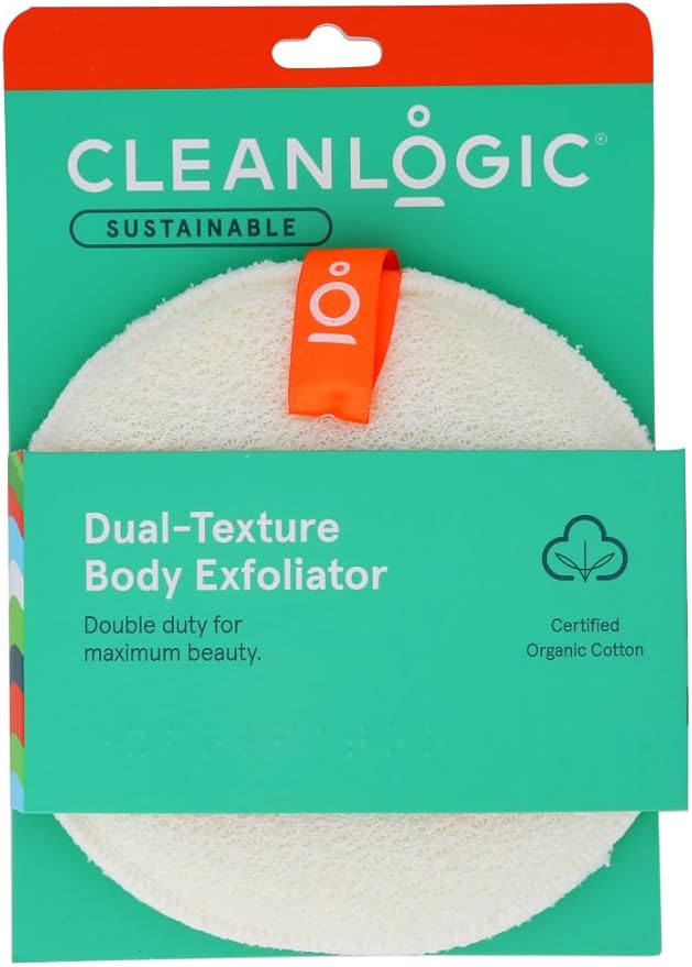 Clean Logic Dual-Texture Body Exfoliator (Pack of 2)