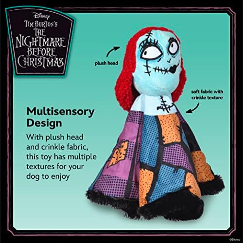 Disney for Pets Nightmare Before Christmas Sally Head Plush Dog Toy