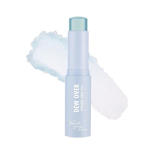 ColourPop Hyaluronic Acid Face Serum Stick - Hydrating Serum for Glowy Summer Makeup Prep with Squalane for Improved Moisture Retention & Cucumber Extract to Help Reduce Puffiness - Dew Over (0.25 oz)