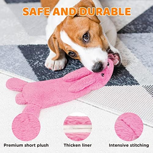 No Stuffing Dog Squeaky Chew Toy Water Bottle for Small Medium Large Breed