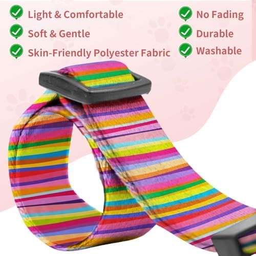 Puppy Dog Collar & Hands-Free Dog Leash Adjustable Length 5-8 Ft Adjustable Nylon Collar with Quick-Release Buckle