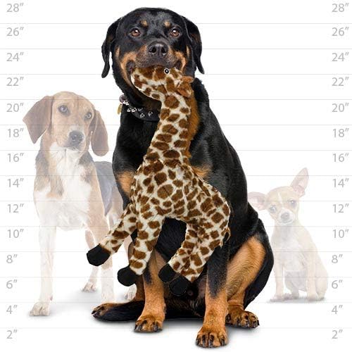 MIGHTY Tuffy 2 Pack Giraffe Dog Toys