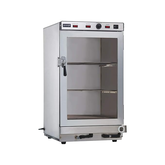 Dermalogic Towel Steamer 121, Stainless Steel Finish Modern Design Towel Warmer for Massage Beauty Center Barber Nail Salon Spa Furniture Equipment