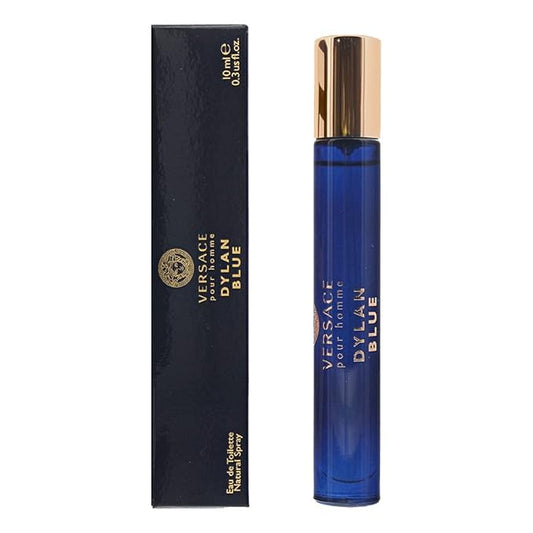 Versace Pour Homme Dylan Blue for Men 0.3 oz Eau de Toilette Travel Spray